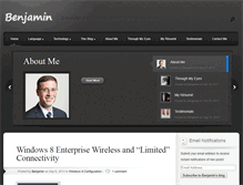 Tablet Screenshot of benjamin.eavey.com